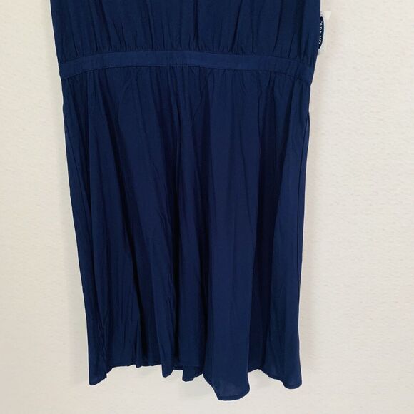 Old Navy Dress Women Size Large Navy Pullover Elastic Waist Office Casual NWT - Picture 9 of 14